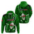 Samoa Rugby Hoodie Manu Samoa Ula Fala Dabbing Ball Polynesian Green Version - Wonder Print Shop