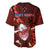 Samoa Rugby Baseball Jersey Manu Samoa Ula Fala Dabbing Ball Polynesian Red Version - Wonder Print Shop