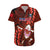 Samoa Rugby Hawaiian Shirt Manu Samoa Ula Fala Dabbing Ball Polynesian Red Version - Wonder Print Shop