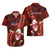 Samoa Rugby Hawaiian Shirt Manu Samoa Ula Fala Dabbing Ball Polynesian Red Version - Wonder Print Shop