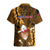 Samoa Rugby Hawaiian Shirt Manu Samoa Ula Fala Dabbing Ball Polynesian Gold Version - Wonder Print Shop