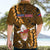 Samoa Rugby Hawaiian Shirt Manu Samoa Ula Fala Dabbing Ball Polynesian Gold Version - Wonder Print Shop