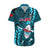 Samoa Rugby Hawaiian Shirt Manu Samoa Ula Fala Dabbing Ball Polynesian Turquoise Version - Wonder Print Shop