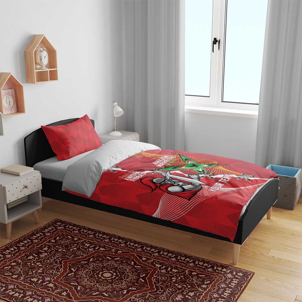 Guyana and Trinbago Cricket Custom Bedding Set Amazon Warriors Knight Riders Together - Wonder Print Shop