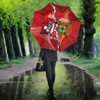 Guyana and Trinbago Cricket Custom Umbrella Amazon Warriors Knight Riders Together - Wonder Print Shop