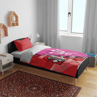 Barbados and Trinbago Cricket Personalized Bedding Set Royals Knight Riders Together - Wonder Print Shop