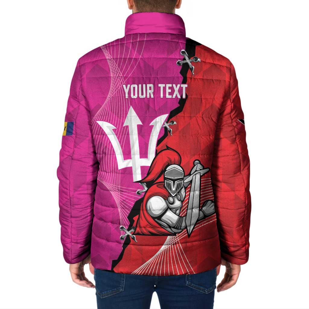 Barbados and Trinbago Cricket Personalized Padded Jacket Royals Knight Riders Together - Wonder Print Shop