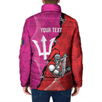 Barbados and Trinbago Cricket Personalized Padded Jacket Royals Knight Riders Together - Wonder Print Shop