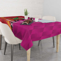 Barbados and Guyana Cricket Personalized Tablecloth Royals Amazon Warriors Together - Wonder Print Shop