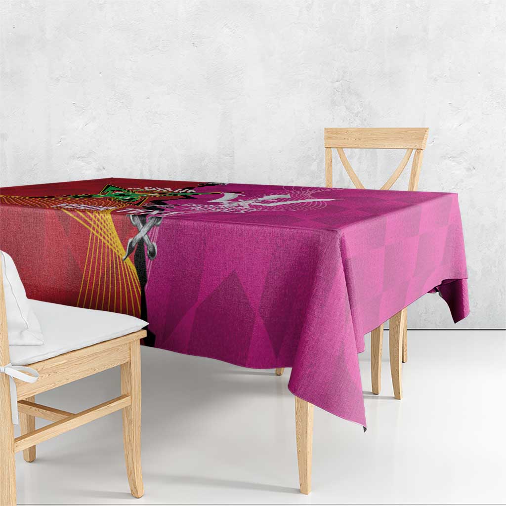 Barbados and Guyana Cricket Personalized Tablecloth Royals Amazon Warriors Together - Wonder Print Shop