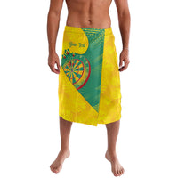 Personalized Darts Guyana Lavalava Dartboard Flag Color Tropical Leaves