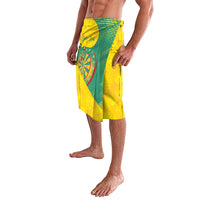 Personalized Darts Guyana Lavalava Dartboard Flag Color Tropical Leaves