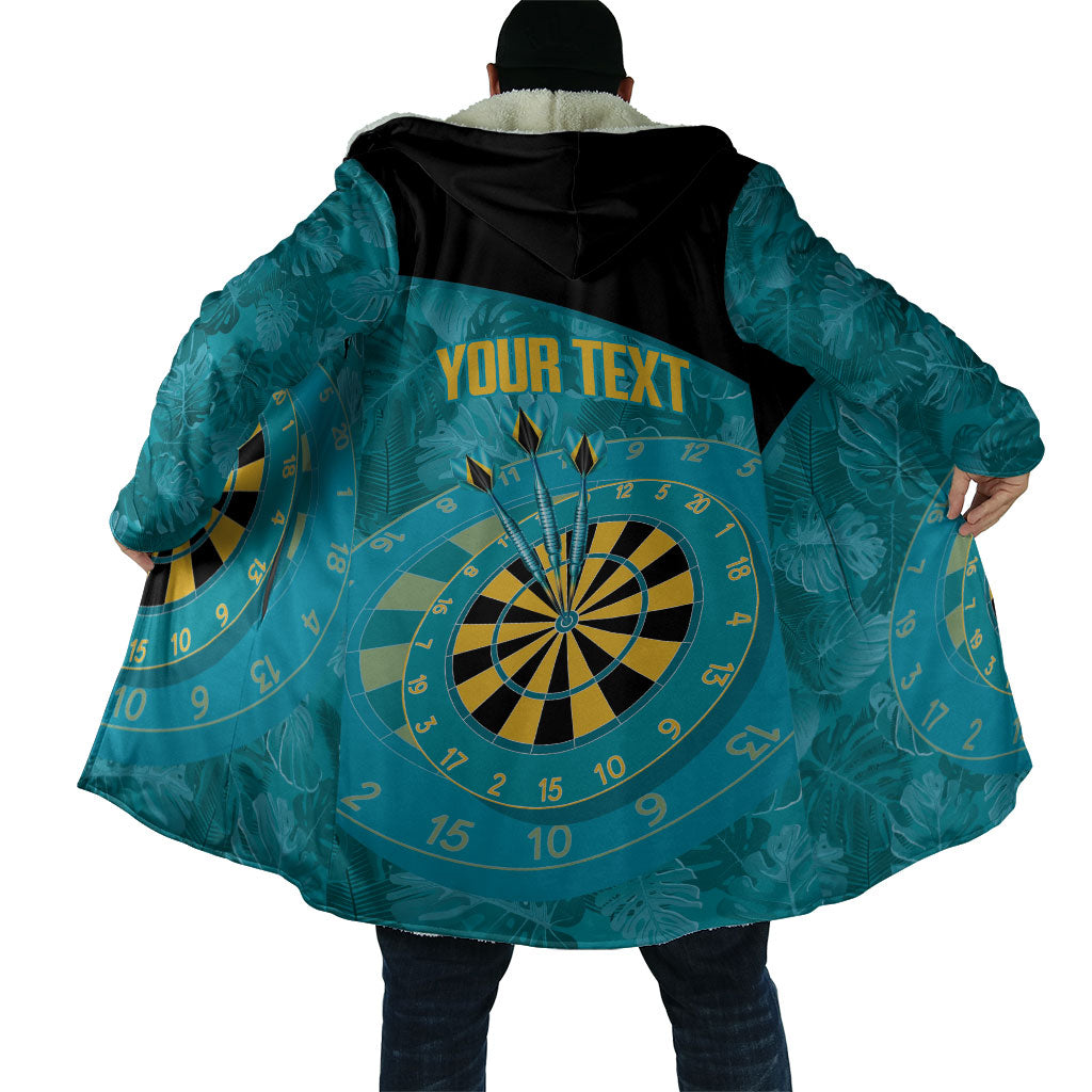 Personalized Darts Bahamas Cloak Dartboard Flag Color Tropical Leaves