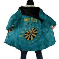 Personalized Darts Bahamas Cloak Dartboard Flag Color Tropical Leaves