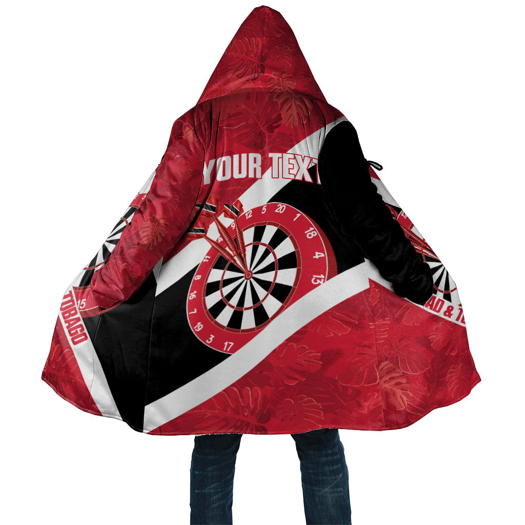 Personalized Darts Trinidad and Tobago Cloak Dartboard Flag Color Tropical Leaves