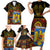 Personalised Romania Great Union Day Family Matching Short Sleeve Bodycon Dress and Hawaiian Shirt Ziua Marii Uniri 105th Anniversary - Wonder Print Shop