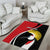 Uganda Rugby Custom Area Rug Go Cranes - African Pattern - Wonder Print Shop