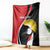 Uganda Rugby Custom Blanket Go Cranes - African Pattern