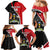 Uganda Rugby Custom Family Matching Mermaid Dress and Hawaiian Shirt Go Cranes - African Pattern - Wonder Print Shop