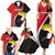 Uganda Rugby Custom Family Matching Summer Maxi Dress and Hawaiian Shirt Go Cranes - African Pattern - Wonder Print Shop