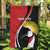 Uganda Rugby Custom Garden Flag Go Cranes - African Pattern - Wonder Print Shop