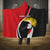 Uganda Rugby Custom Hooded Blanket Go Cranes - African Pattern