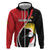 Uganda Rugby Custom Hoodie Go Cranes - African Pattern - Wonder Print Shop