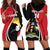 Uganda Rugby Custom Hoodie Dress Go Cranes - African Pattern - Wonder Print Shop