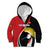 Uganda Rugby Custom Kid Hoodie Go Cranes - African Pattern - Wonder Print Shop