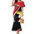 Uganda Rugby Custom Mermaid Dress Go Cranes - African Pattern - Wonder Print Shop