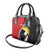 Uganda Rugby Custom Shoulder Handbag Go Cranes - African Pattern