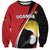 Uganda Rugby Custom Sweatshirt Go Cranes - African Pattern - Wonder Print Shop