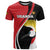 Uganda Rugby Custom T Shirt Go Cranes - African Pattern - Wonder Print Shop