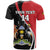 Uganda Rugby Custom T Shirt Go Cranes - African Pattern - Wonder Print Shop