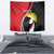 Uganda Rugby Custom Tapestry Go Cranes - African Pattern