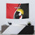 Uganda Rugby Custom Tapestry Go Cranes - African Pattern