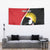 Uganda Rugby Custom Tapestry Go Cranes - African Pattern