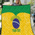 Custom Brasil Volleyball Quilt Vai Canarinhos! - Wonder Print Shop