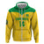 Custom Brasil Volleyball Zip Hoodie Vai Canarinhos! - Wonder Print Shop