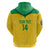 Custom Brasil Volleyball Zip Hoodie Vai Canarinhos! - Wonder Print Shop