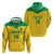 Custom Brasil Volleyball Zip Hoodie Vai Canarinhos! - Wonder Print Shop