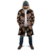 Punch The Monkey Cloak We Love You Seamless Heart Style Black