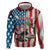 Personalized United States Pigeon Day Zip Hoodie Proud Of Our Heroes Grunge Style - Wonder Print Shop