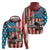 Personalized United States Pigeon Day Zip Hoodie Proud Of Our Heroes Grunge Style - Wonder Print Shop