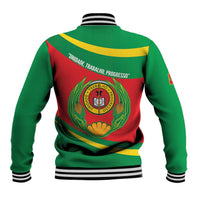 Cape Verde 1975-1992 Baseball Jacket Unidade Trabalho Progresso