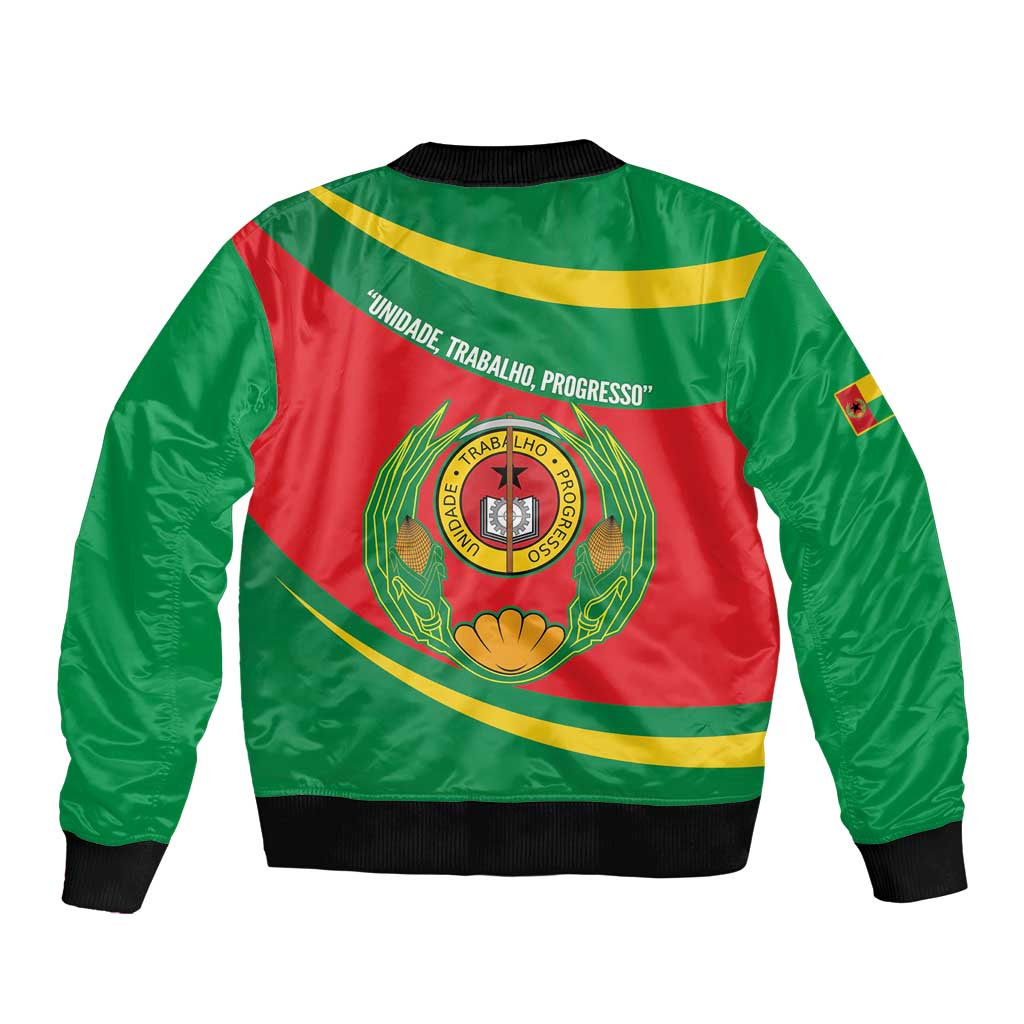 Cape Verde 1975-1992 Bomber Jacket Unidade Trabalho Progresso