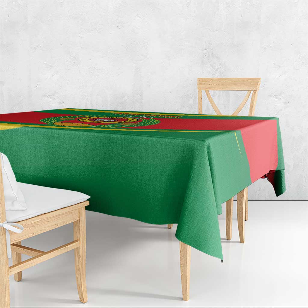 Cape Verde 1975-1992 Tablecloth Unidade Trabalho Progresso