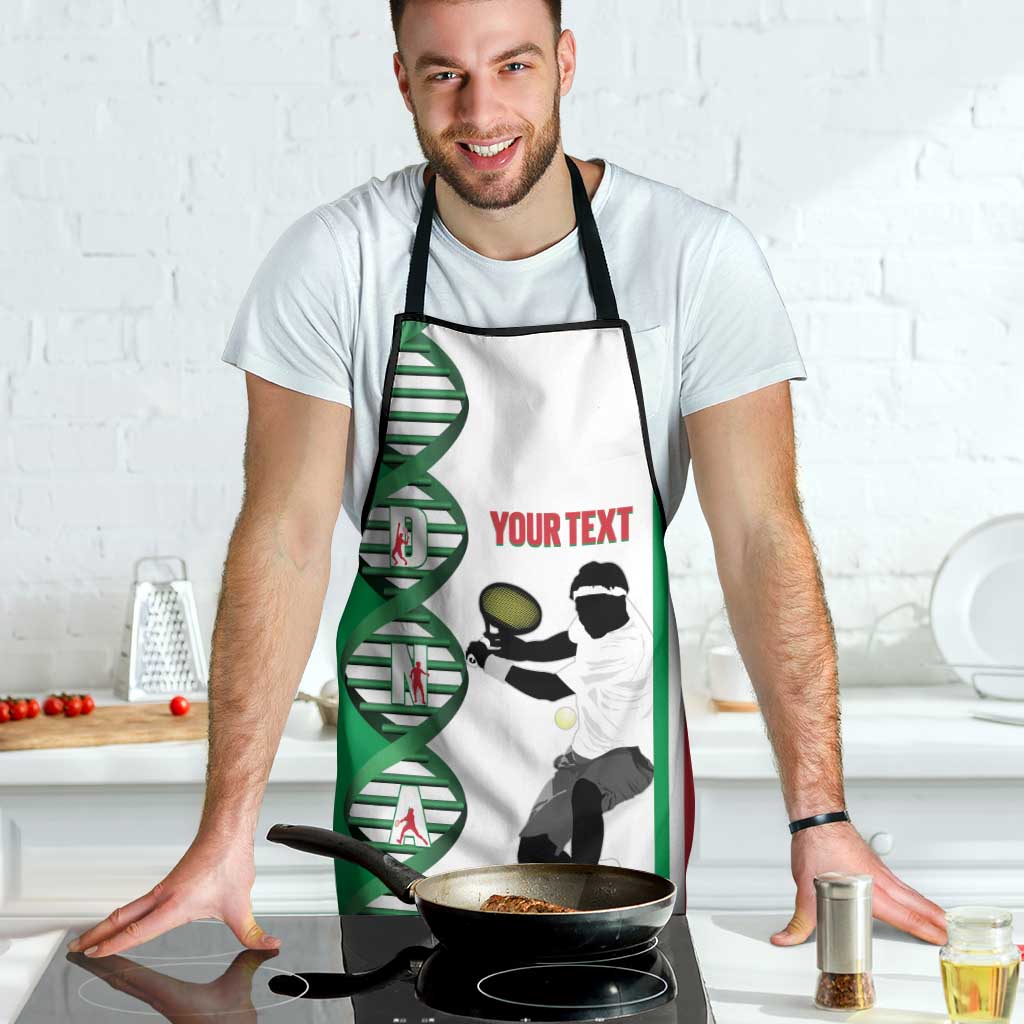 Personalised Italy Tennis Apron Its In My DNA - Wonder Print Shop