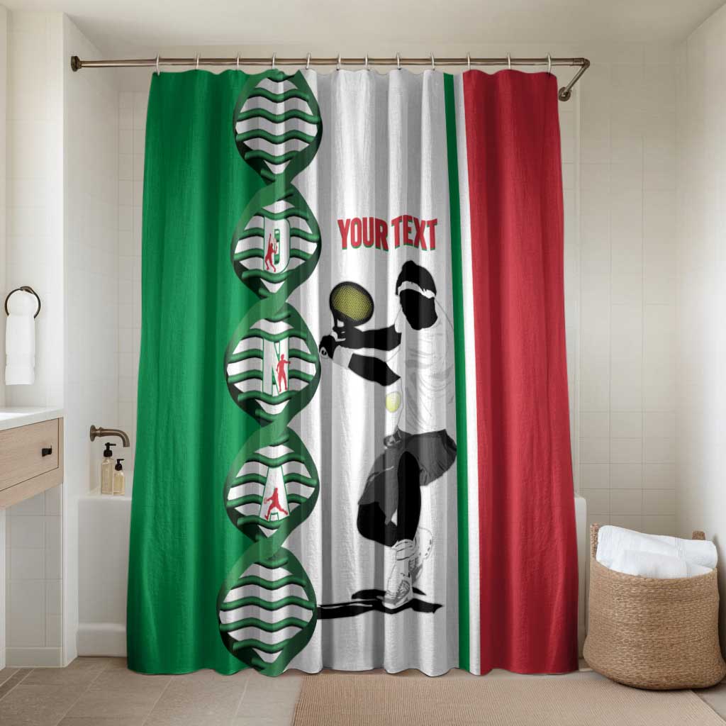 Personalised Italy Tennis Bathroom Set Its In My DNA - Wonder Print Shop