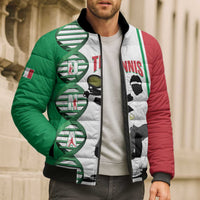 Personalised Italy Tennis Bomber Puffer Jacket Its In My DNA - Wonder Print Shop